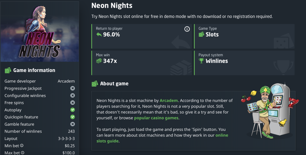 Neon Nights Casino